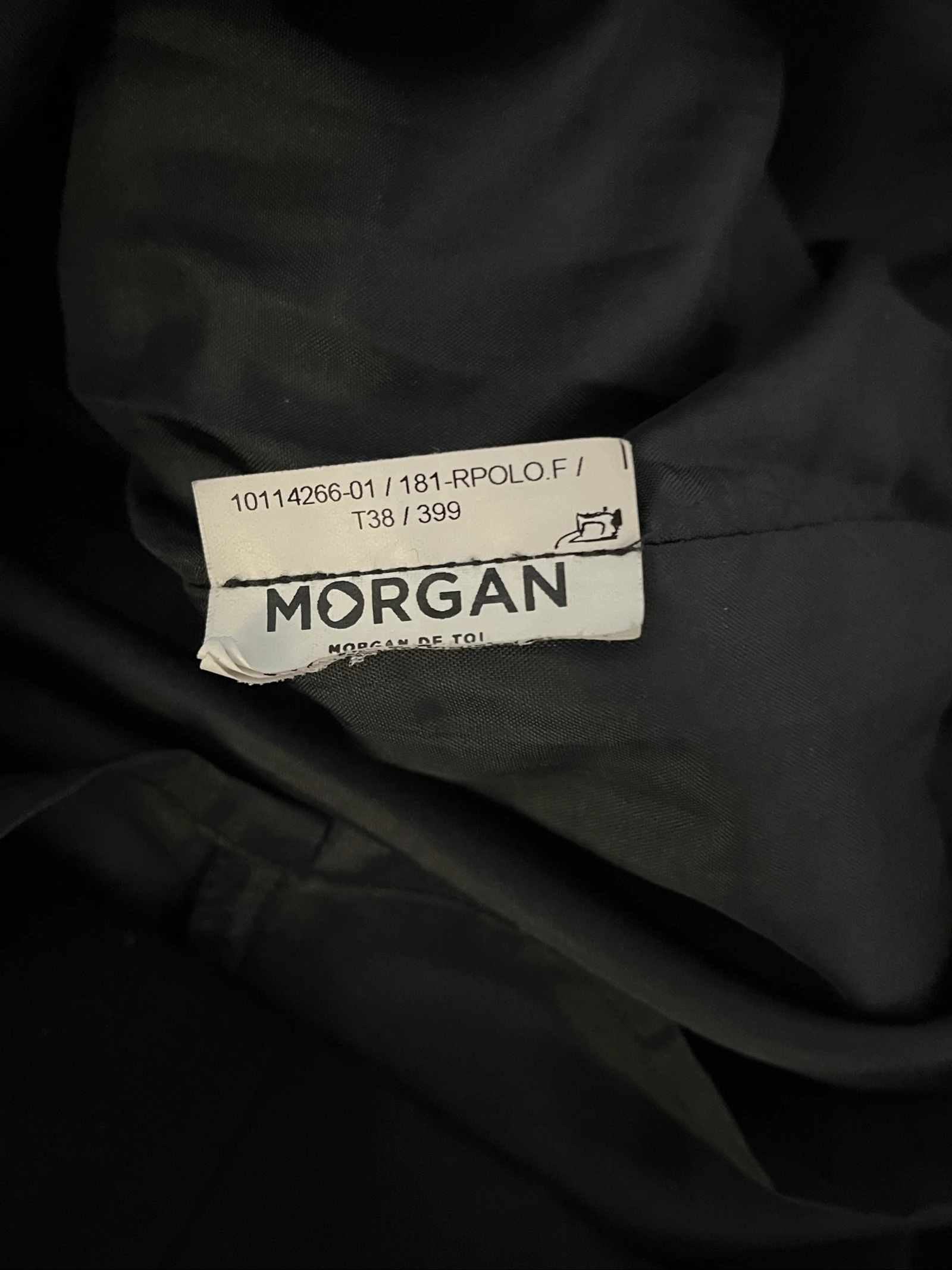 Vestido tailleur preto Morgan / 181-RPOLO.F tamanho 38 – photo 4